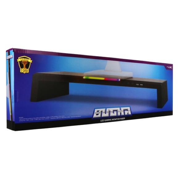 Bugha LED Gaming Monitor Riser - Picture 5 of 6